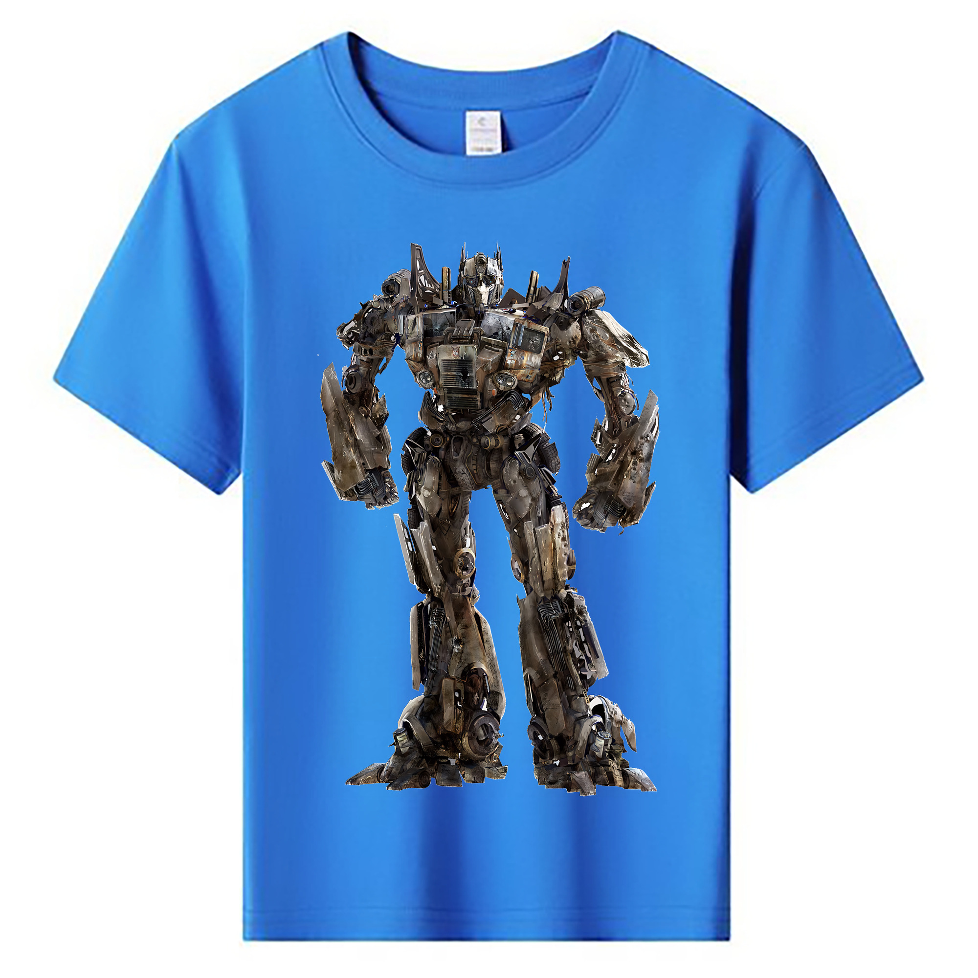 （画像用） Transformers トランスフォーマー 綿100％キッズTシャツ（フロントプリント）